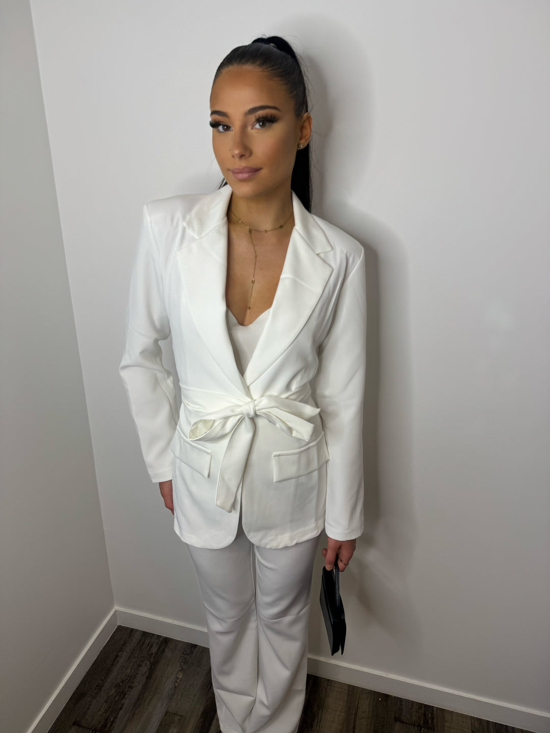Ensemble de tailleur blanc