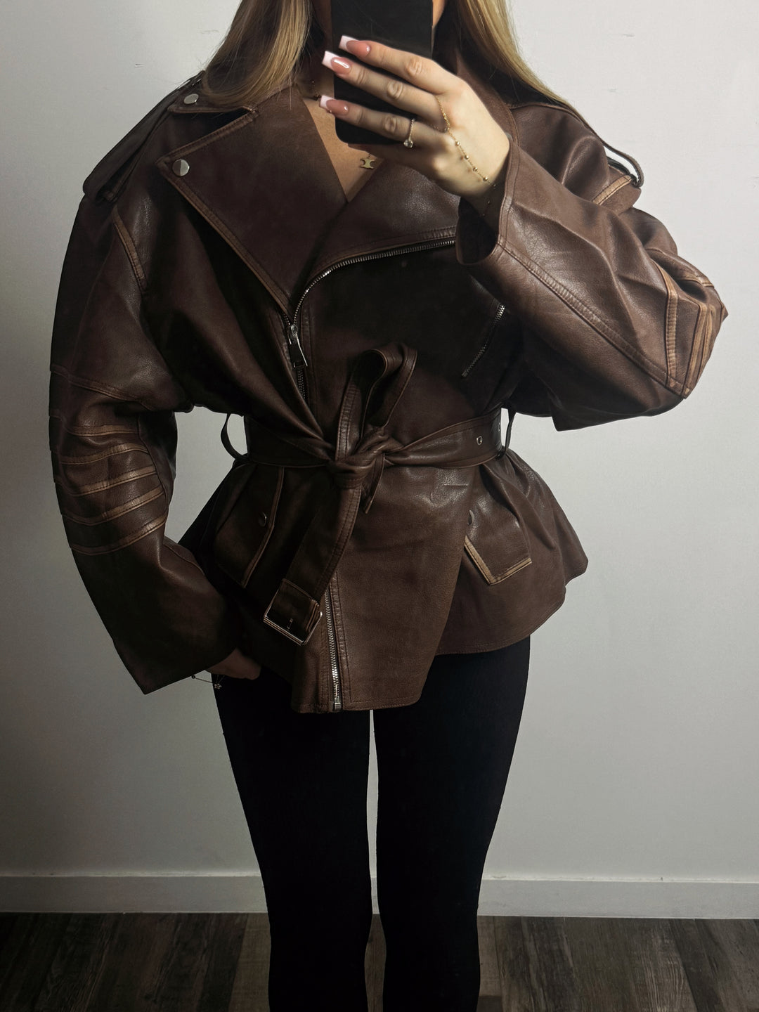 Veste Morello marron