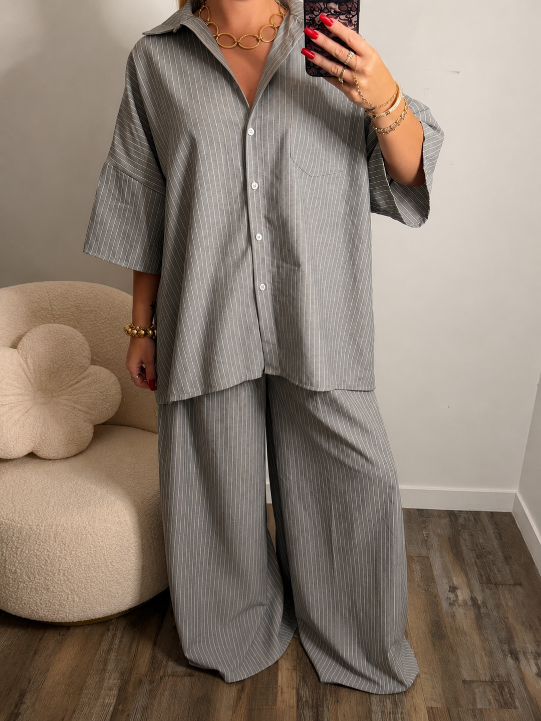 Ensemble Andrea gris