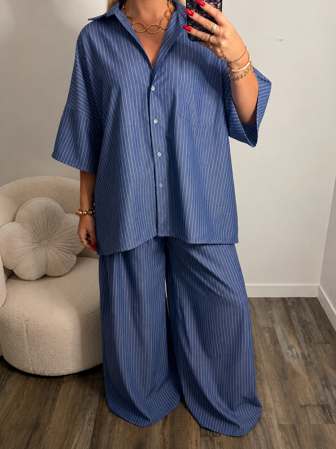 Ensemble Andrea bleu