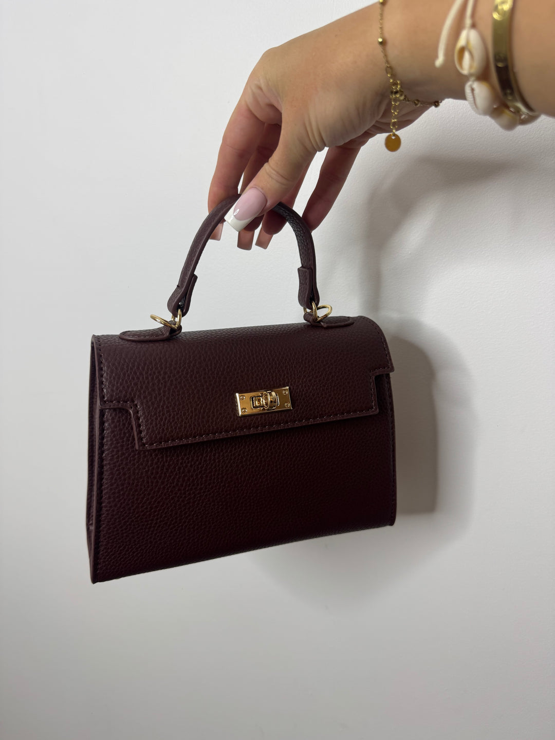 Sac hermance bordeaux