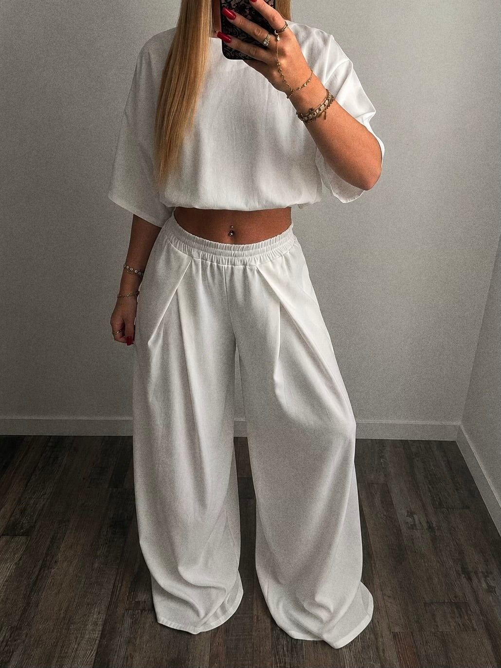 Ensemble best-seller fluide blanc