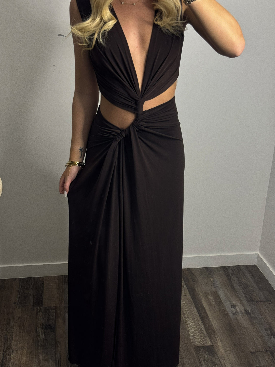 Robe mira marron