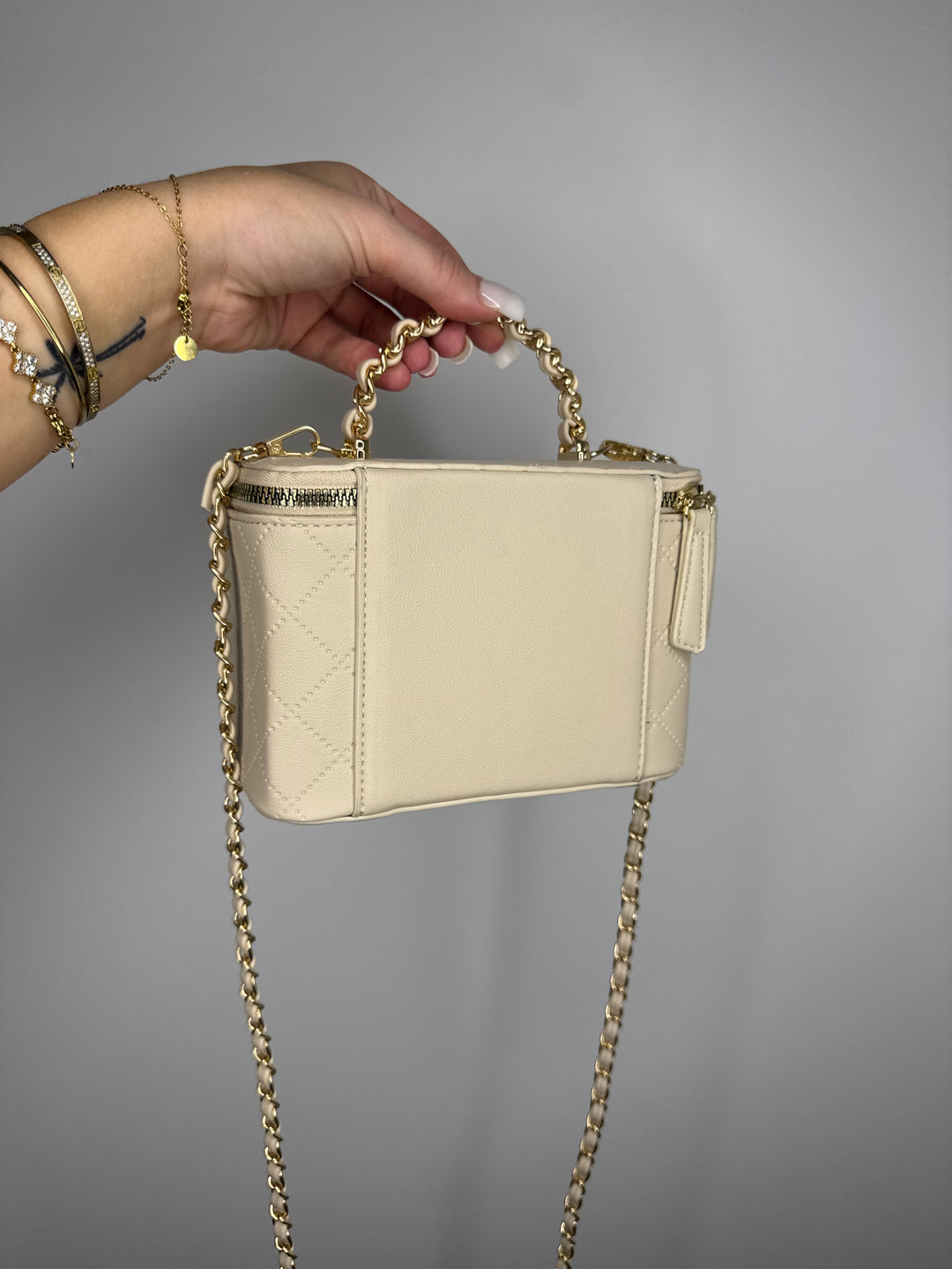 Sac Chanelle 3 beige
