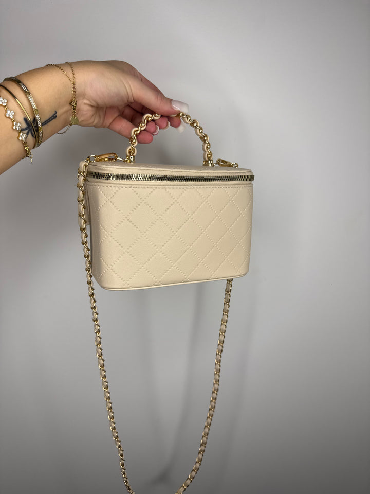 Sac Chanelle 3 beige