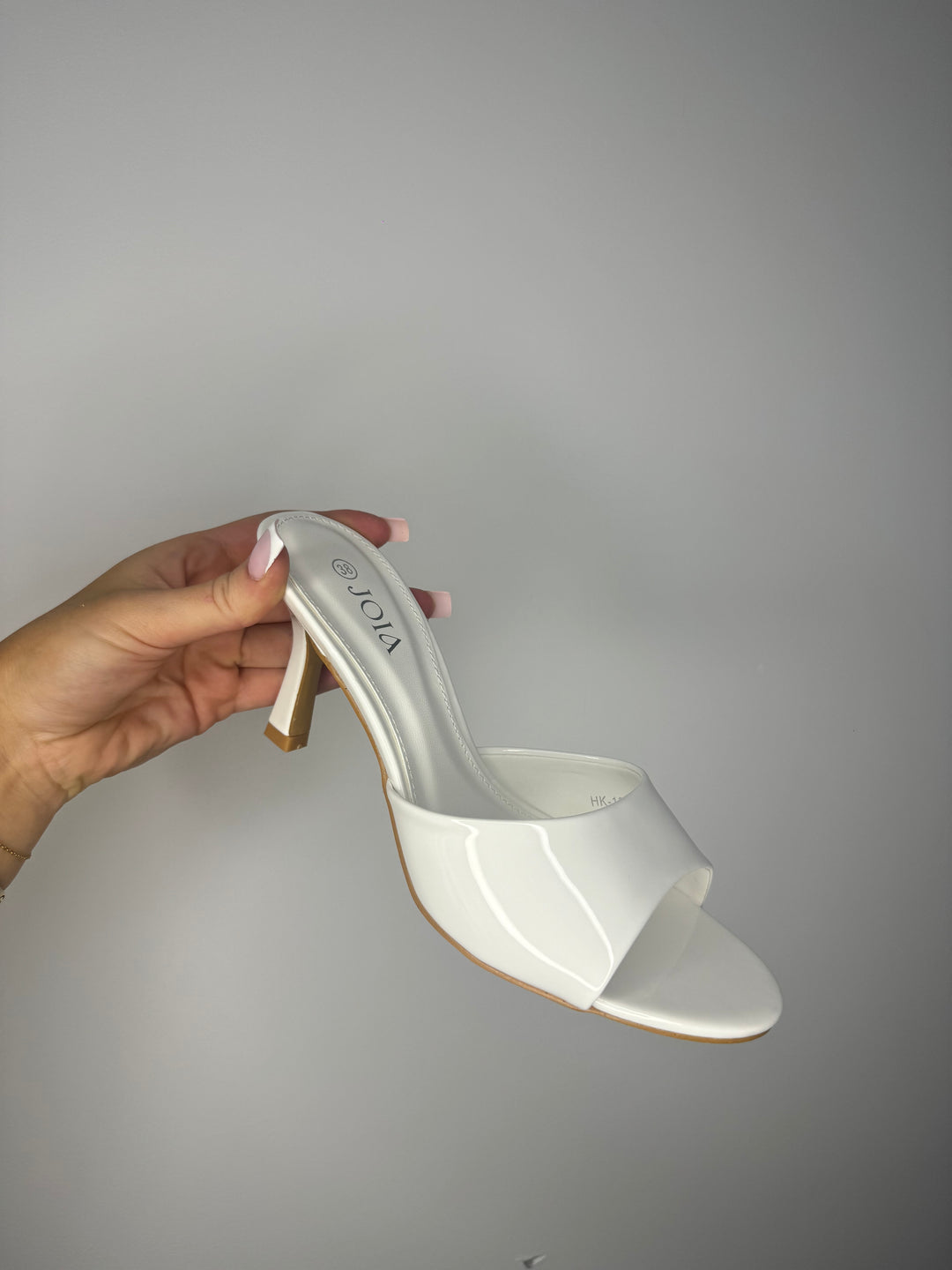 Talons Elina blanc