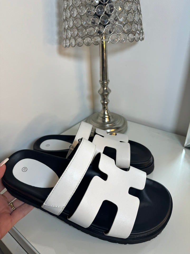 Sandale Hermance blanche