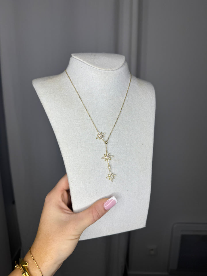 Collier étoile pendante