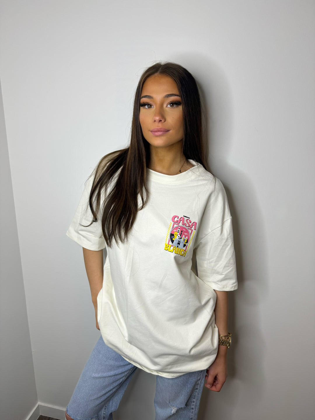 T-shirt casa blanc