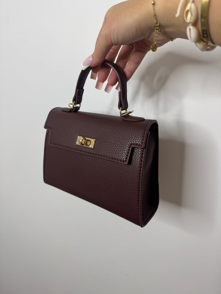 Sac hermance bordeaux