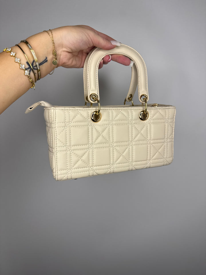 Sac daphné long beige