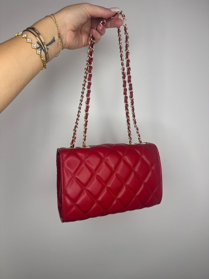 Sac Chanelle rouge