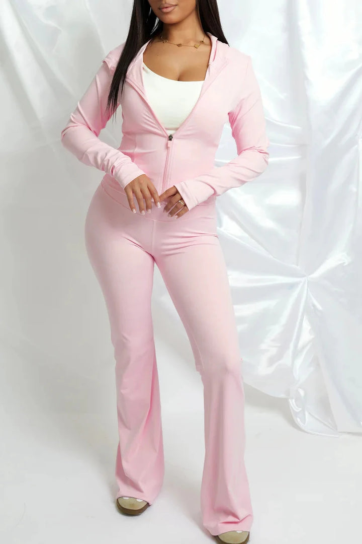 Ensemble lulu capuche (jaune rose noir)