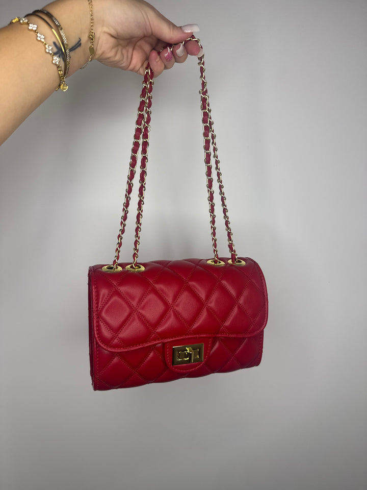 Sac Chanelle rouge
