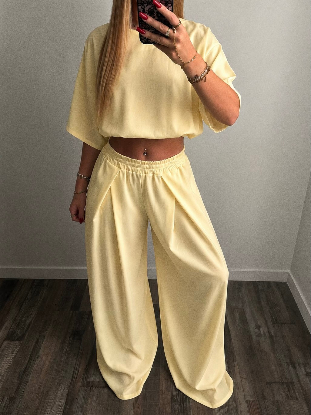 Ensemble best-Seller fluide jaune