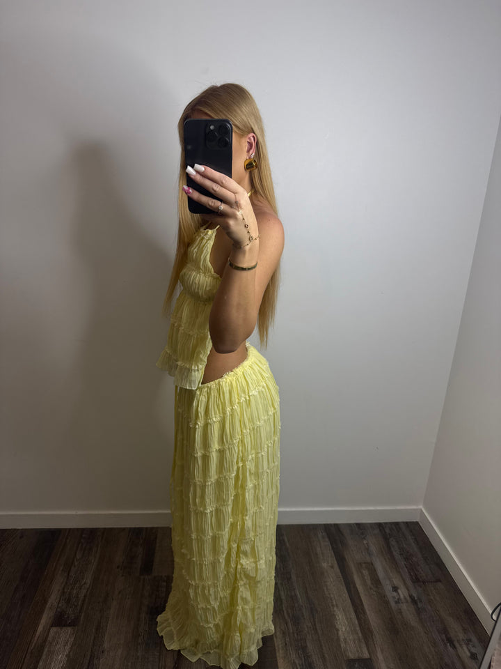 Ensemble Krystal jaune