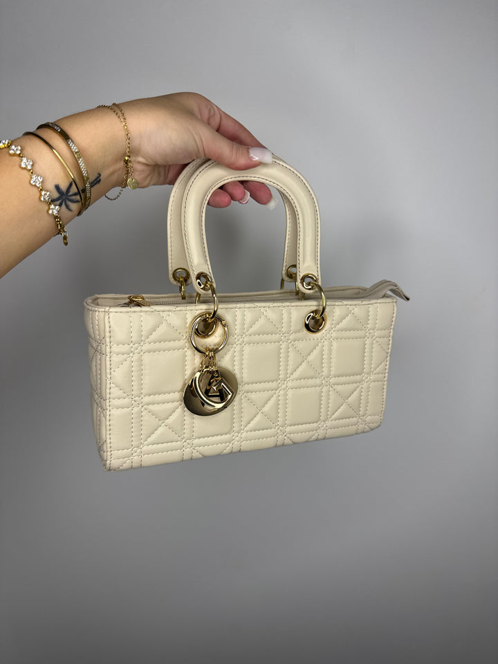 Sac daphné long beige