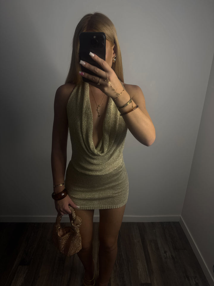Robe Ibiza doré