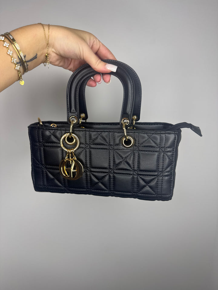 Sac daphné long noir