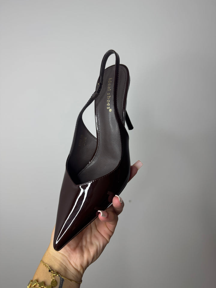 Escarpin marron