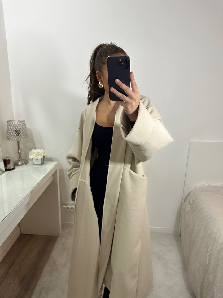 Manteau mia beige