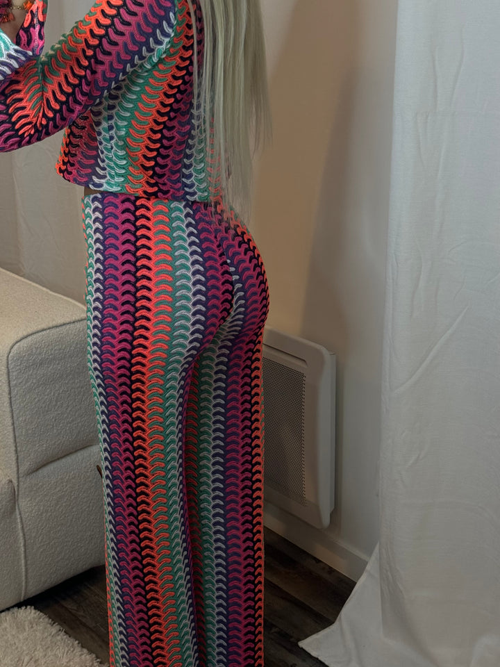Ensemble nanou multicolore
