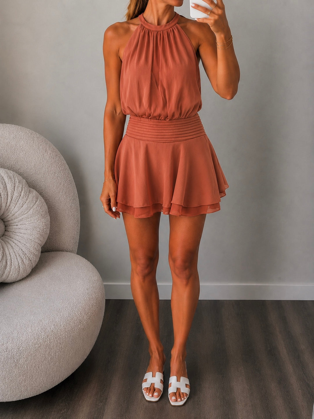 Robe Ushuaïa terracotta￼￼