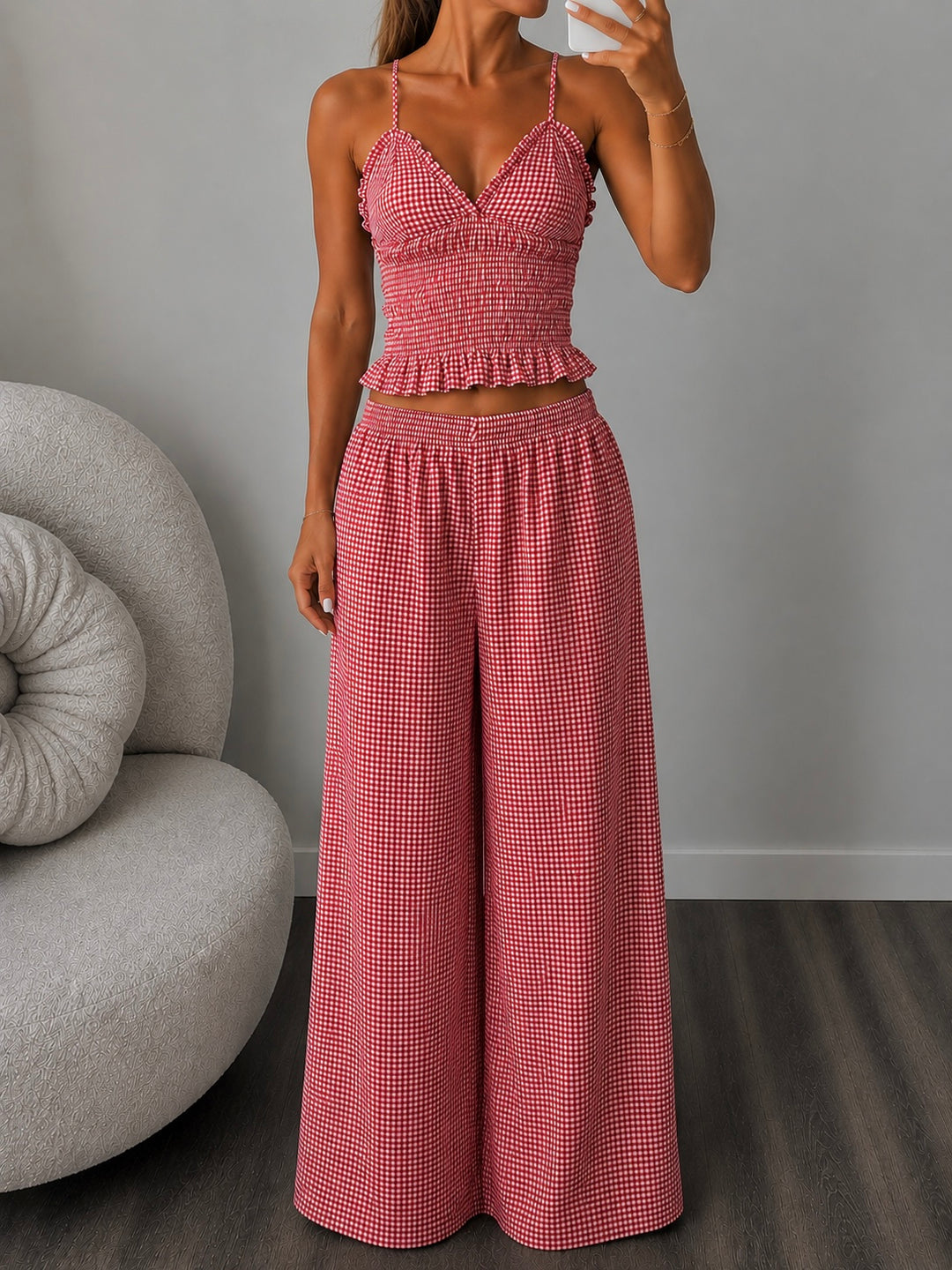 Ensemble zilly rouge