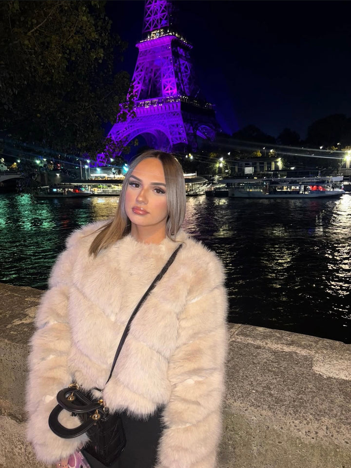 Fourrure Paris beige