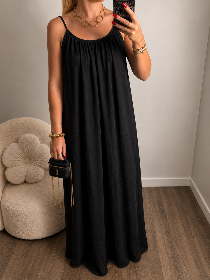 Robe fluide dos nu Noeline
