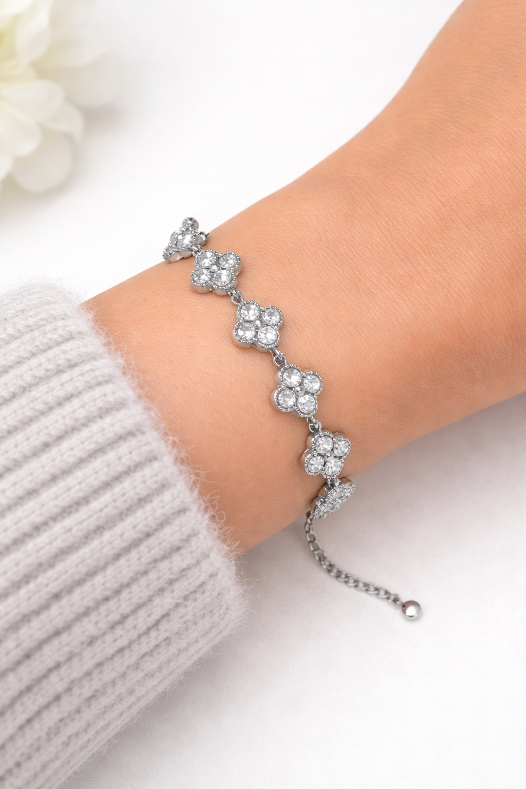 Bracelet trèfle ￼