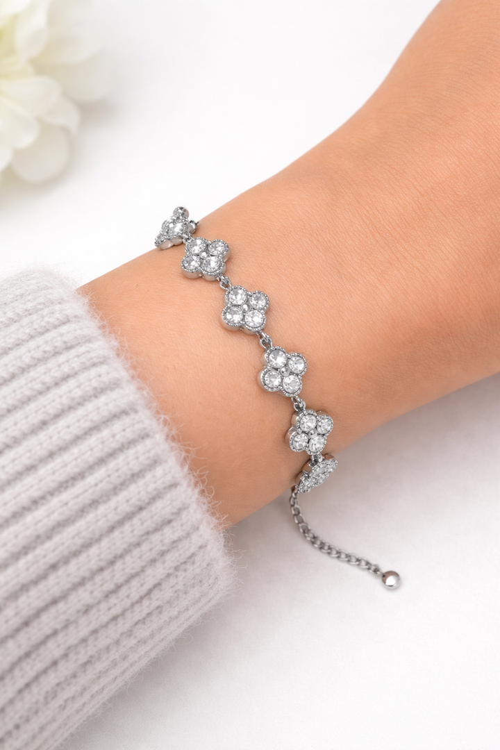 Bracelet trèfle ￼