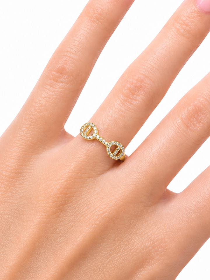 Bague Dilara (doré & argenté)